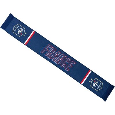 Fff Écharpe Supporter Bleu - Accessoire Football - Publicité Fff Écharpe Supporter Bleu - Accessoire Football - Publicité