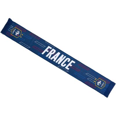 Fff Modèle - Écharpe Supporter de l'Équipe de France - Accessoire Football - Publicité Fff Modèle - Écharpe Supporter de l'Équipe de France - Accessoire Football - Publicité