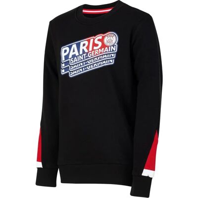 Paris Saint-Germain - PSG Repeat - Noir - 164 - Sweater - Publicité Paris Saint-Germain - PSG Repeat - Noir - 164 - Sweater - Publicité