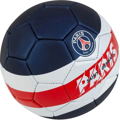 Ballon métallisé PSG 2023/24 - Taille 5 - Bleu - Publicité Ballon métallisé PSG 2023/24 - Taille 5 - Bleu - Publicité