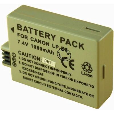 Batterie OTECH pour Canon EOS 500D - 950mAh Haute Qualité Batterie OTECH pour Canon EOS 500D - 950mAh Haute Qualité