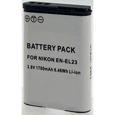 Batterie OTECH pour Nikon EN-EL23 - Haute qualité, 1700mAh - Publicité Batterie OTECH pour Nikon EN-EL23 - Haute qualité, 1700mAh - Publicité