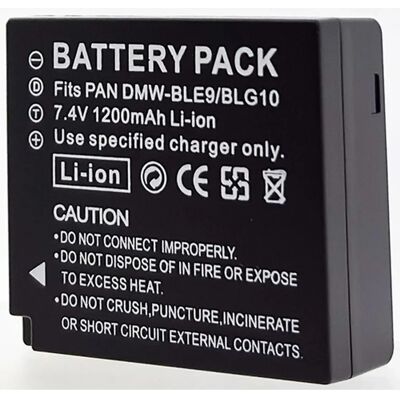 Batterie OTECH Panasonic DMW-BLG10 - 770mAh Haute Qualité Batterie OTECH Panasonic DMW-BLG10 - 770mAh Haute Qualité