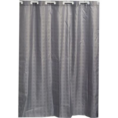 Tenda Doccia Grigia in Poliestere Tendance - Tenda Doccia Tenda Doccia Grigia in Poliestere Tendance - Tenda Doccia