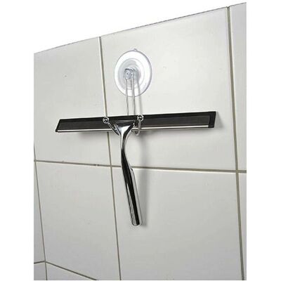 TENDANCE Raschietto mit Edelstahlgriff und Saugnapf - Chrom TENDANCE Raschietto mit Edelstahlgriff und Saugnapf - Chrom