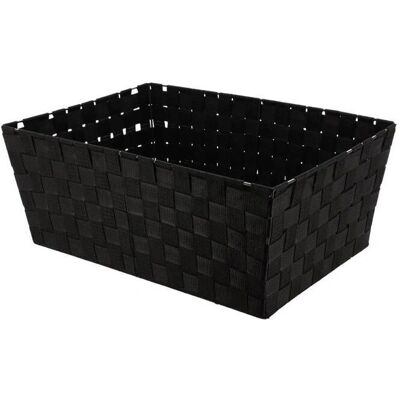 TENDANCE Schwarze Polyester Toletta - H18XW32.5XD45CM TENDANCE Schwarze Polyester Toletta - H18XW32.5XD45CM