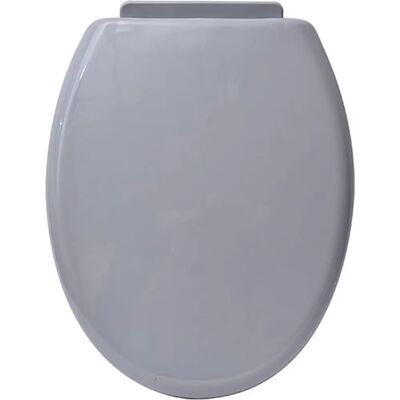 TENDANCE Sedile del water grigio da 18 pollici con fissaggi TENDANCE Sedile del water grigio da 18 pollici con fissaggi
