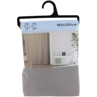 TENDANCE - Diamante 180x200 - Taupe - Duschvorhang TENDANCE - Diamante 180x200 - Taupe - Duschvorhang
