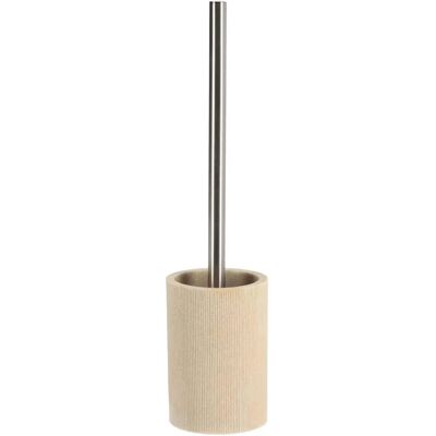 TENDANCE Portascopino WC aus Polyresin gestreift - Ecru TENDANCE Portascopino WC aus Polyresin gestreift - Ecru