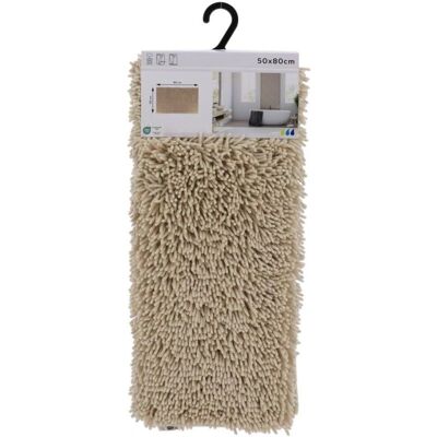 TENDANCE Mikrofaser Chenille Teppich - 50x80 cm, Beige TENDANCE Mikrofaser Chenille Teppich - 50x80 cm, Beige