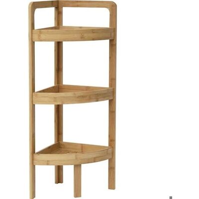 Regał narożny bambusowy Tendance - Mebel do przechowywania Regał narożny bambusowy Tendance - Mebel do przechowywania
