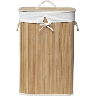 Secchio per bucato pieghevole in lino di bambù Tendance - Laundry Basket Secchio per bucato pieghevole in lino di bambù Tendance - Laundry Basket