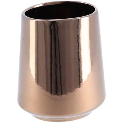 TENDANCE Tazza ovale in porcellana effetto bronzo TENDANCE Tazza ovale in porcellana effetto bronzo