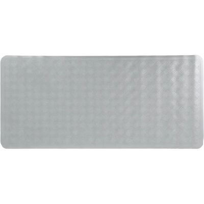 TENDANCE Naturkautschuk Badewannenunterlage - 34x74 cm - Perlmuttgrau TENDANCE Naturkautschuk Badewannenunterlage - 34x74 cm - Perlmuttgrau