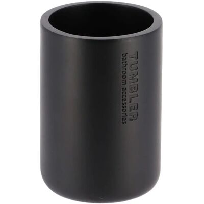 TENDANCE Schwarze Polyresin-Tasse - Matt Finish TENDANCE Schwarze Polyresin-Tasse - Matt Finish