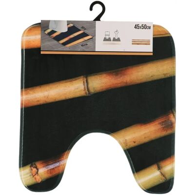 TENDANCE Mikrofaser Badematte 45x50 cm - Schwarz TENDANCE Mikrofaser Badematte 45x50 cm - Schwarz