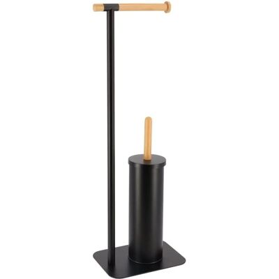 Tendance Schwarze Bambus WC-Bürste & Halter - Badezimmerzubehör Tendance Schwarze Bambus WC-Bürste & Halter - Badezimmerzubehör