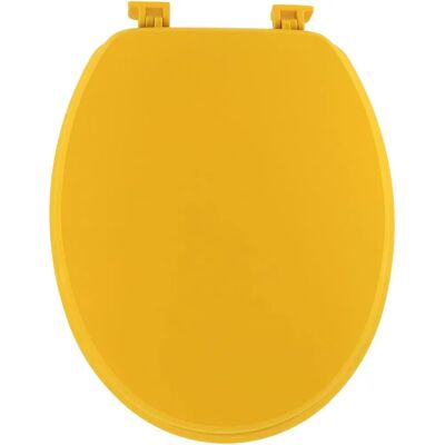 Sedile per WC MDF - 18 Pollici - Senape Giallo Sedile per WC MDF - 18 Pollici - Senape Giallo