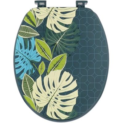 TENDANCE - MDF WC-Sitz 18 Zoll - Bedrucktes Design & Kunststoffverschlüsse TENDANCE - MDF WC-Sitz 18 Zoll - Bedrucktes Design & Kunststoffverschlüsse