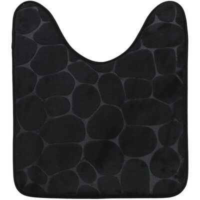 TENDANCE Mikrofasertapete Kontur Kiesel 45x50 cm - schwarz TENDANCE Mikrofasertapete Kontur Kiesel 45x50 cm - schwarz