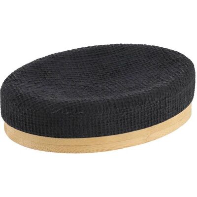 TENDANCE - Portasapone ovale - Nero - Soap dish TENDANCE - Portasapone ovale - Nero - Soap dish