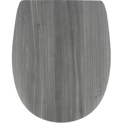TENDANCE Sedile wc in legno 18 pollici Pannello grigio - Sedile wc TENDANCE Sedile wc in legno 18 pollici Pannello grigio - Sedile wc