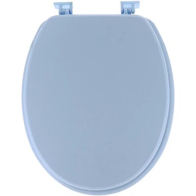 TENDANCE - Sedile wc MDF 18 in - blue - Siège de toilette - Publicité TENDANCE - Sedile wc MDF 18 in - blue - Siège de toilette - Publicité