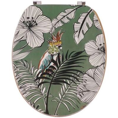 Tendance - 18in MDF Toilet Seat - Bamboo - SS Hinges - Toilet Seat - Publicité Tendance - 18in MDF Toilet Seat - Bamboo - SS Hinges - Toilet Seat - Publicité