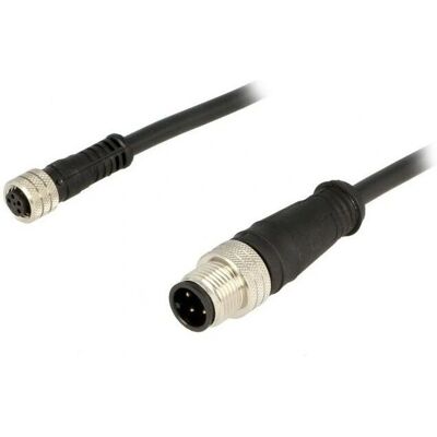 Molex 1200878074 - Sensor/Automatisierung Kabel - M12-M8 - männlich/weiblich - 4-polig - Schwarz Molex 1200878074 - Sensor/Automatisierung Kabel - M12-M8 - männlich/weiblich - 4-polig - Schwarz