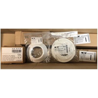 Wolf - 8602723 - DN96/63 - White - Suction Cup Kit Wolf - 8602723 - DN96/63 - White - Suction Cup Kit