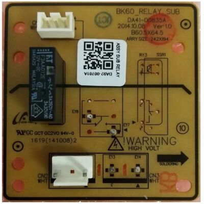 Samsung DA92-00701A Yellow Refrigerator Relay - Refrigerator Part Samsung DA92-00701A Yellow Refrigerator Relay - Refrigerator Part