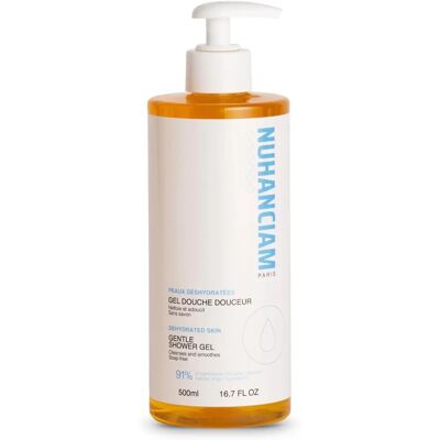 NUHANCIAM Gel Douche Hydratant Naturel - Douceur pour Peau Sèche - Publicité NUHANCIAM Gel Douche Hydratant Naturel - Douceur pour Peau Sèche - Publicité