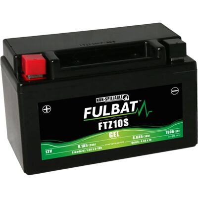Fulbat - FTZ10S / YTZ10S - 12V - 9,1Ah Batterie moto - Publicité Fulbat - FTZ10S / YTZ10S - 12V - 9,1Ah Batterie moto - Publicité