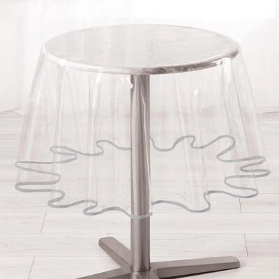 HOME MAISON Runde Transparente Wasserdichte Tischdecke - Tischdecke HOME MAISON Runde Transparente Wasserdichte Tischdecke - Tischdecke