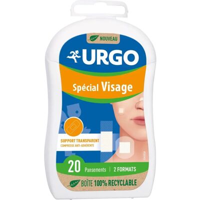 URGO Gesichtsverband - 20 Stück, Diskret & Atmungsaktiv URGO Gesichtsverband - 20 Stück, Diskret & Atmungsaktiv