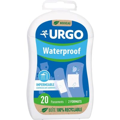 Urgo Waterproof 20 Pflaster - Wasserdichte Wundauflage - Hypoallergen & Flexibel Urgo Waterproof 20 Pflaster - Wasserdichte Wundauflage - Hypoallergen & Flexibel
