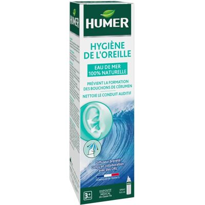 Humer Natürliche Ohrhygiene Spray - Isotonische Meersalzlösung - 100ml Humer Natürliche Ohrhygiene Spray - Isotonische Meersalzlösung - 100ml