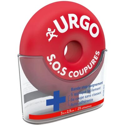 Urgo Modèle - Bande Auto-adhésive Extensible - Bandage de Premiers Secours Urgo Modèle - Bande Auto-adhésive Extensible - Bandage de Premiers Secours