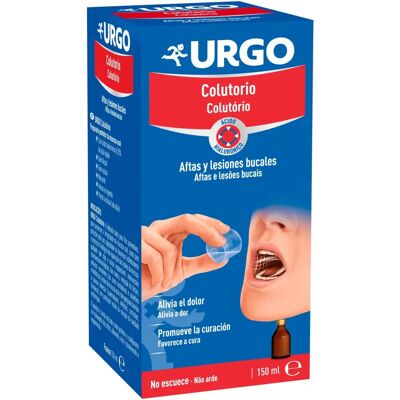 Urgo Mundspüllösung gegen Aphthen 150ml - Mundwasser Urgo Mundspüllösung gegen Aphthen 150ml - Mundwasser