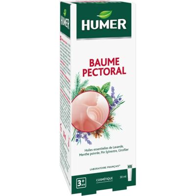 Humer Baume Pectoral 30ml - Atembalsam für Brust & Rücken Humer Baume Pectoral 30ml - Atembalsam für Brust & Rücken