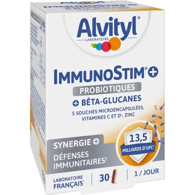 Alvityl Immunostim+ - Probiotika - 30 Kapseln - Immununterstützung Alvityl Immunostim+ - Probiotika - 30 Kapseln - Immununterstützung