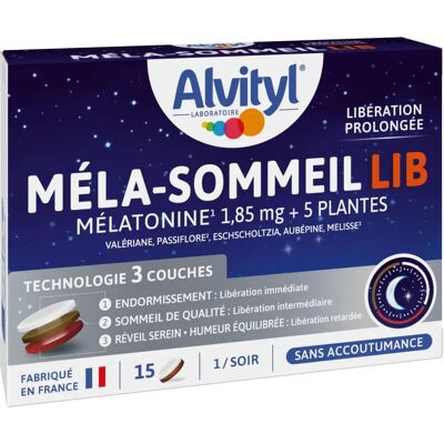 Alvityl Mélatonine Sommeil - Complément Alimentaire - Publicité Alvityl Mélatonine Sommeil - Complément Alimentaire - Publicité