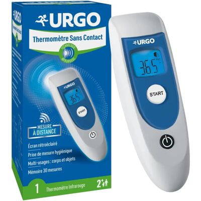 Termometro URGO - Infrarossi senza contatto - Misurazione rapida Termometro URGO - Infrarossi senza contatto - Misurazione rapida