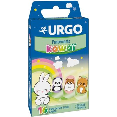 Pansements Kawaï URGO - 16 Modèles Enfants - Soins et Hygiène - Publicité Pansements Kawaï URGO - 16 Modèles Enfants - Soins et Hygiène - Publicité