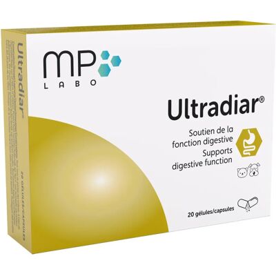 MP Labo Ultradiar - Wsparcie trawienne dla psów i kotów - 20 Kapsułek MP Labo Ultradiar - Wsparcie trawienne dla psów i kotów - 20 Kapsułek