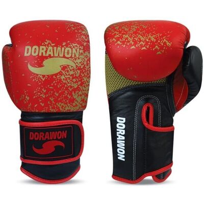 Gants de boxe en cuir DORAWON Sheffield 8 oz - Gants de boxe - Publicité Gants de boxe en cuir DORAWON Sheffield 8 oz - Gants de boxe - Publicité