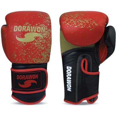 Gants de boxe DORAWON 12 oz - Protection contre les chocs - Publicité Gants de boxe DORAWON 12 oz - Protection contre les chocs - Publicité