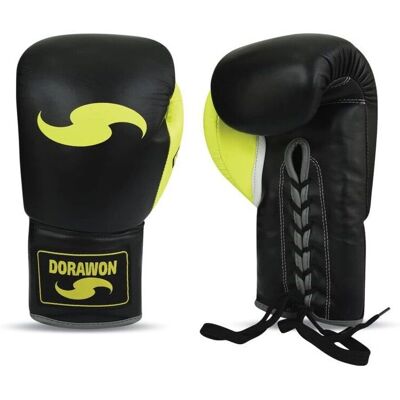 Gants de Boxe en Cuir avec Gel - Type de Boxe - Publicité Gants de Boxe en Cuir avec Gel - Type de Boxe - Publicité