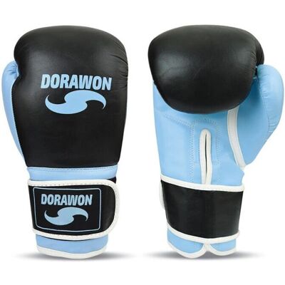 Gants de Boxe DORAWON - Cuir de vache de haute qualité - 8 oz - Publicité Gants de Boxe DORAWON - Cuir de vache de haute qualité - 8 oz - Publicité