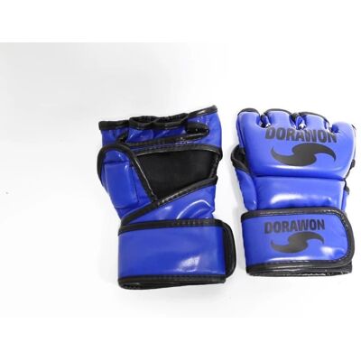 Gants MMA Unisex DORAWON Bleu - Gants MMA - Publicité Gants MMA Unisex DORAWON Bleu - Gants MMA - Publicité